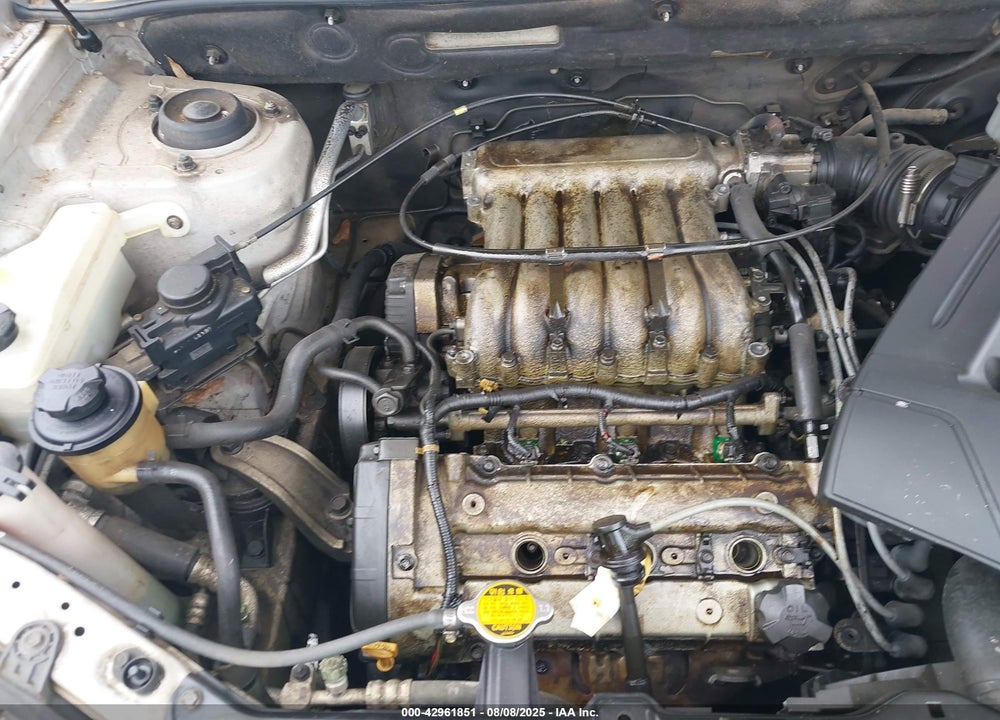 2004 HYUNDAI SANTA FE GLS VIN: KM8SC13D64U854666