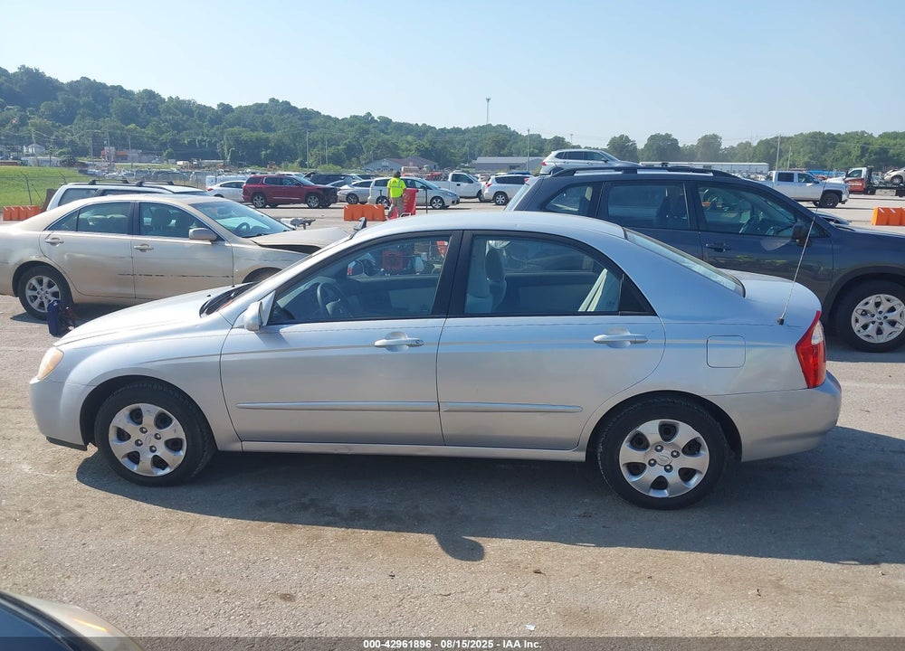 2006 KIA SPECTRA VIN: KNAFE121665309522