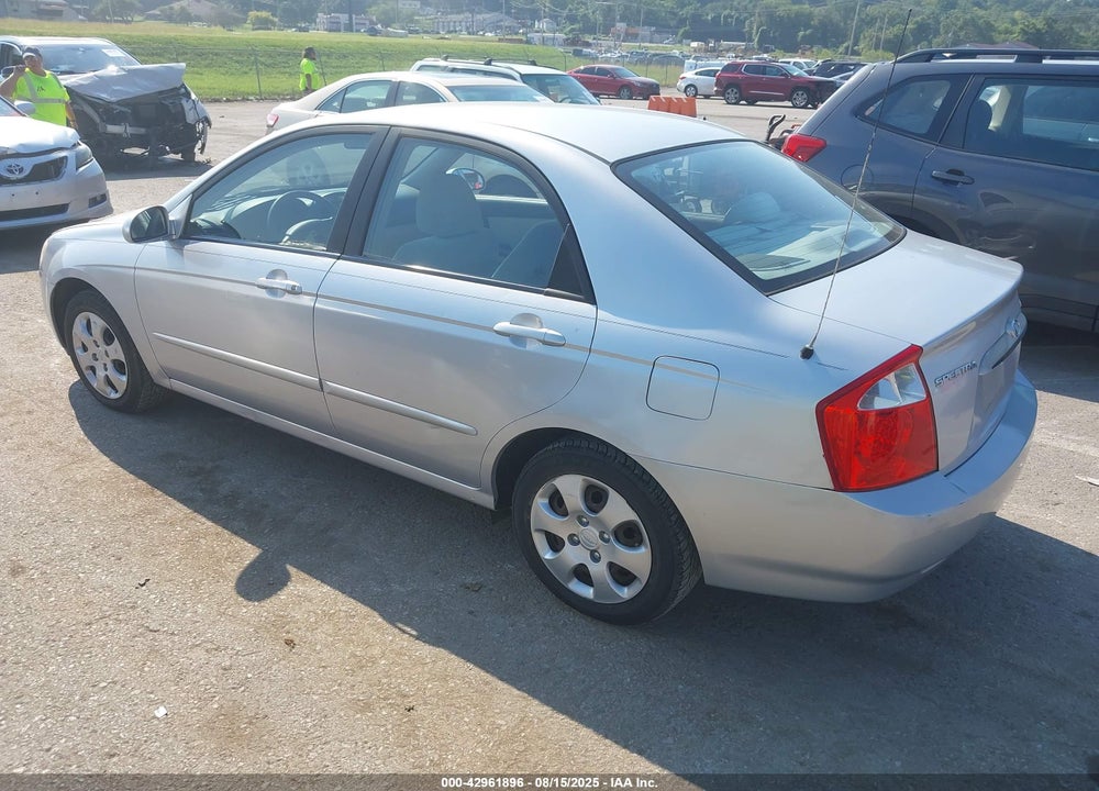 2006 KIA SPECTRA VIN: KNAFE121665309522