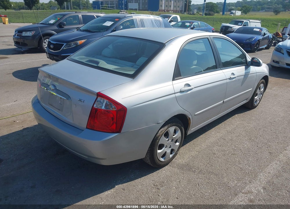 2006 KIA SPECTRA VIN: KNAFE121665309522