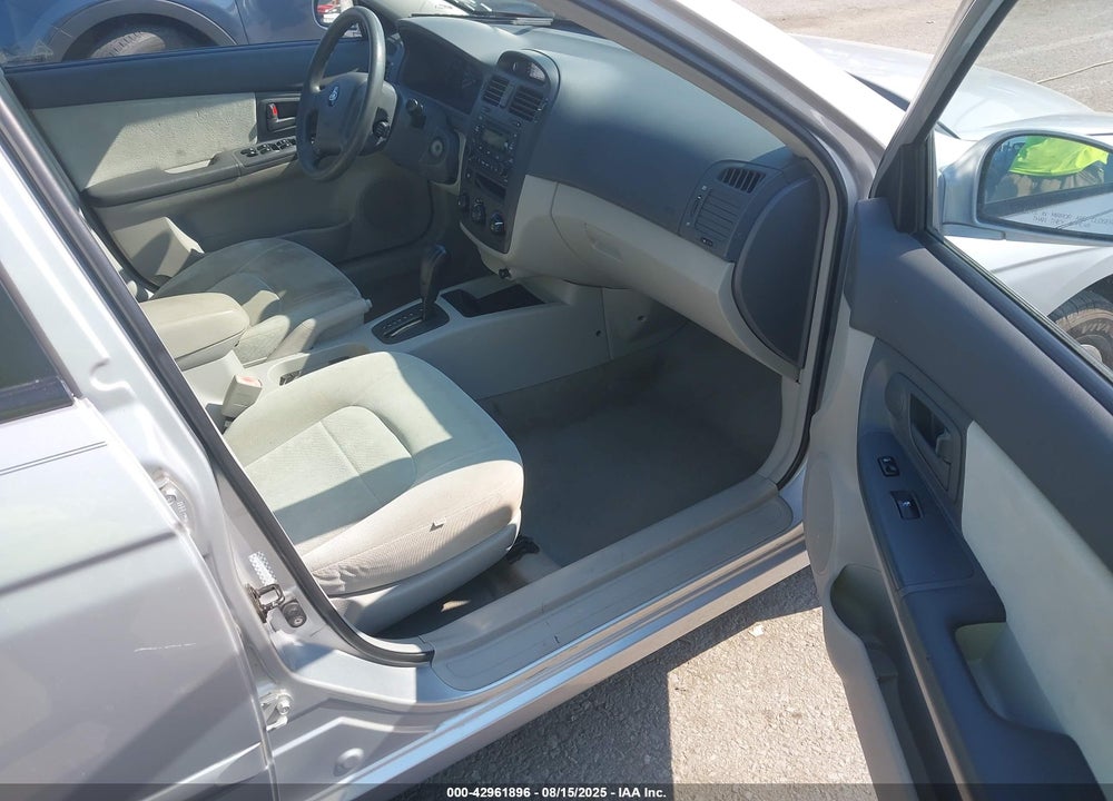 2006 KIA SPECTRA VIN: KNAFE121665309522