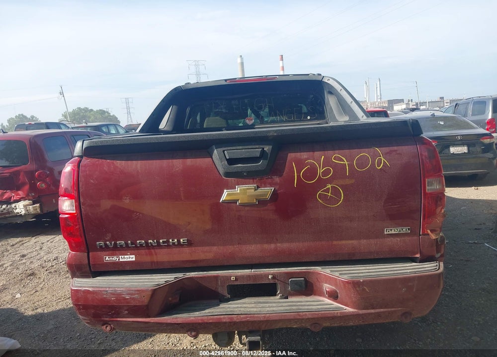2008 CHEVROLET AVALANCHE 1500 LTZ VIN: 3GNFK12398G106902