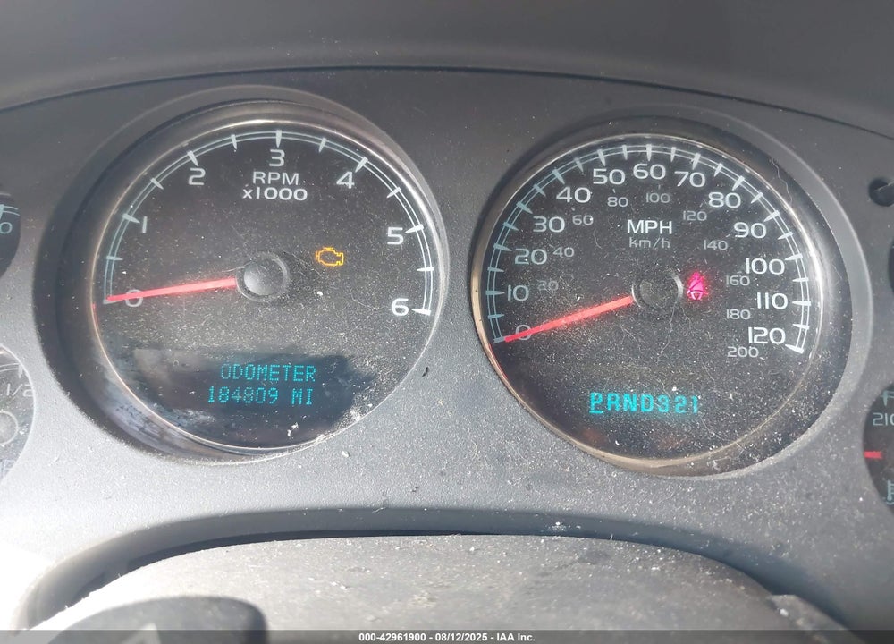 2008 CHEVROLET AVALANCHE 1500 LTZ VIN: 3GNFK12398G106902