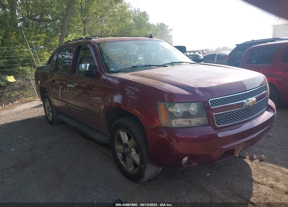 2008 CHEVROLET AVALANCHE 1500 LTZ VIN: 3GNFK12398G106902