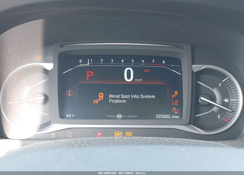 2023 HONDA PASSPORT VIN: 5FNYF8H07PB038390