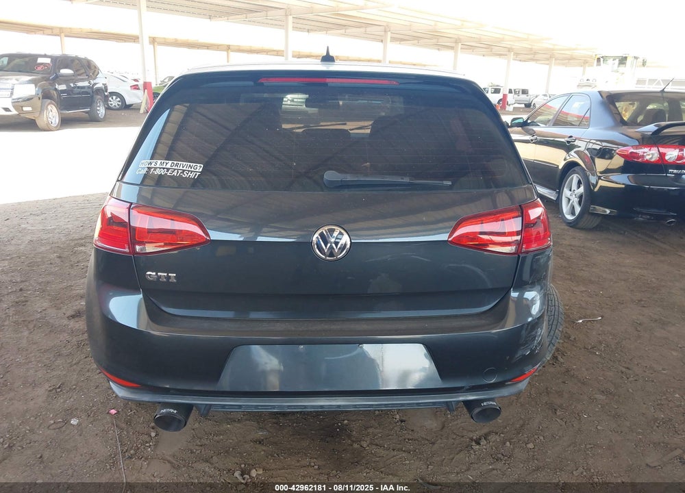 2015 VOLKSWAGEN GOLF VIN: 3VW4T7AU4FM020807