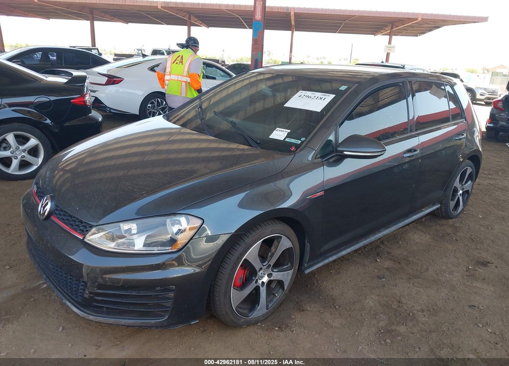 2015 VOLKSWAGEN GOLF VIN: 3VW4T7AU4FM020807