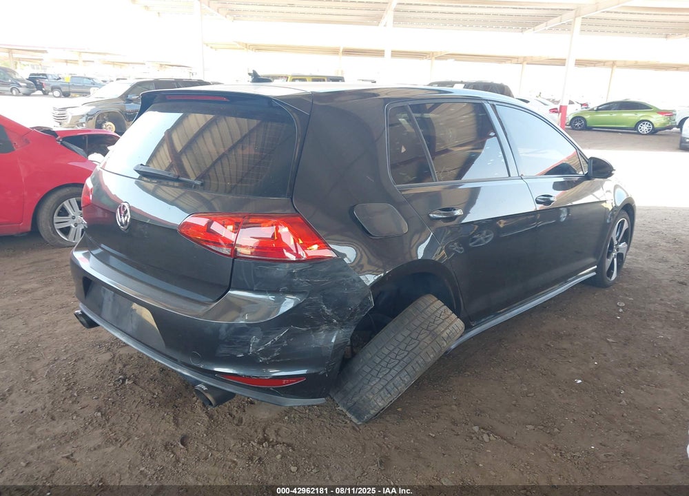 2015 VOLKSWAGEN GOLF VIN: 3VW4T7AU4FM020807