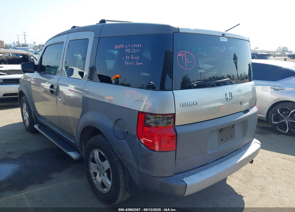 2003 HONDA ELEMENT EX VIN: 5J6YH28503L006823