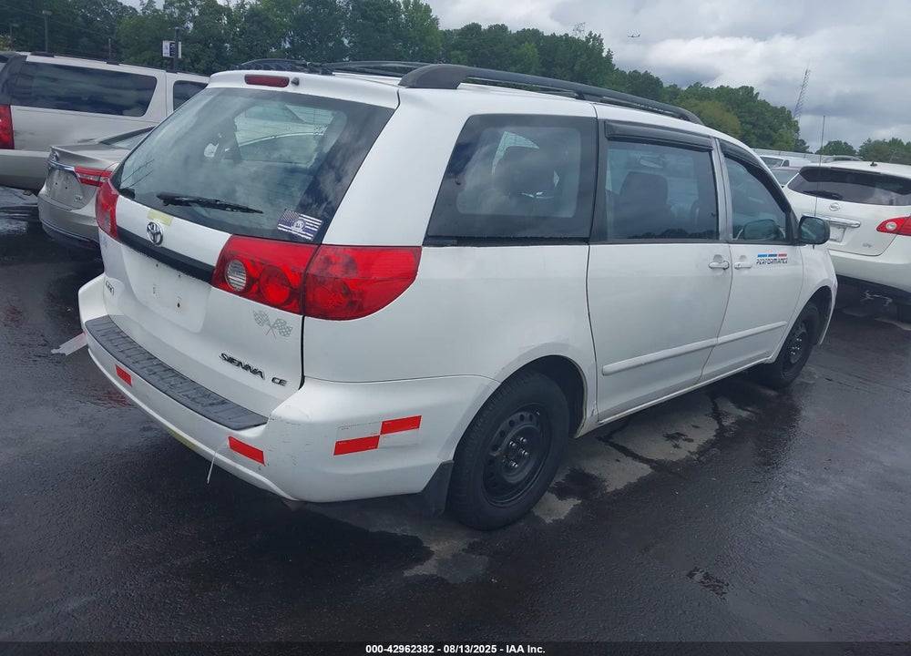 2007 TOYOTA SIENNA CE VIN: 5TDZK23C17S046530