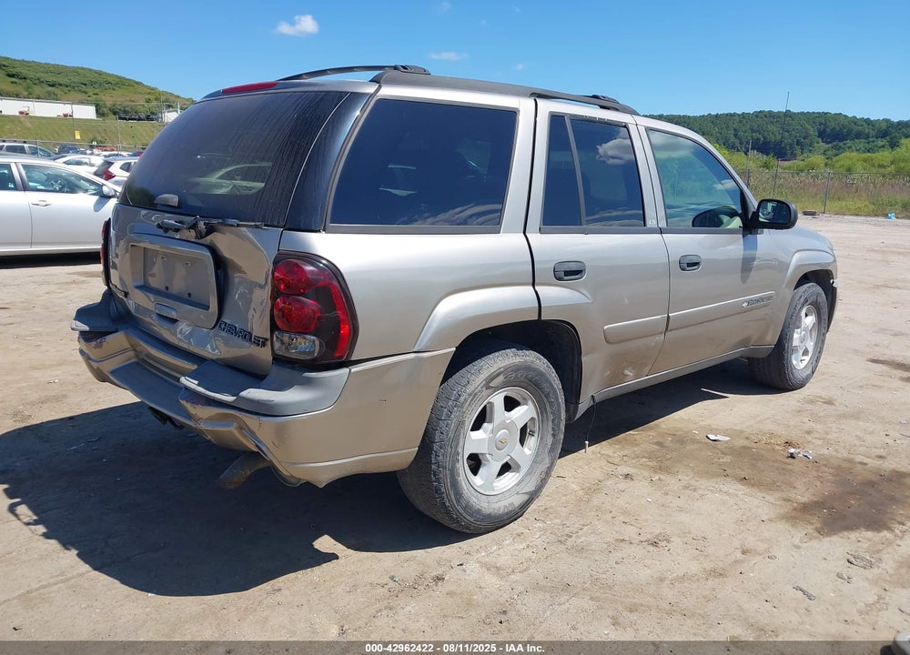 2002 CHEVROLET TRAILBLAZER LS VIN: 1GNDT13S422519305