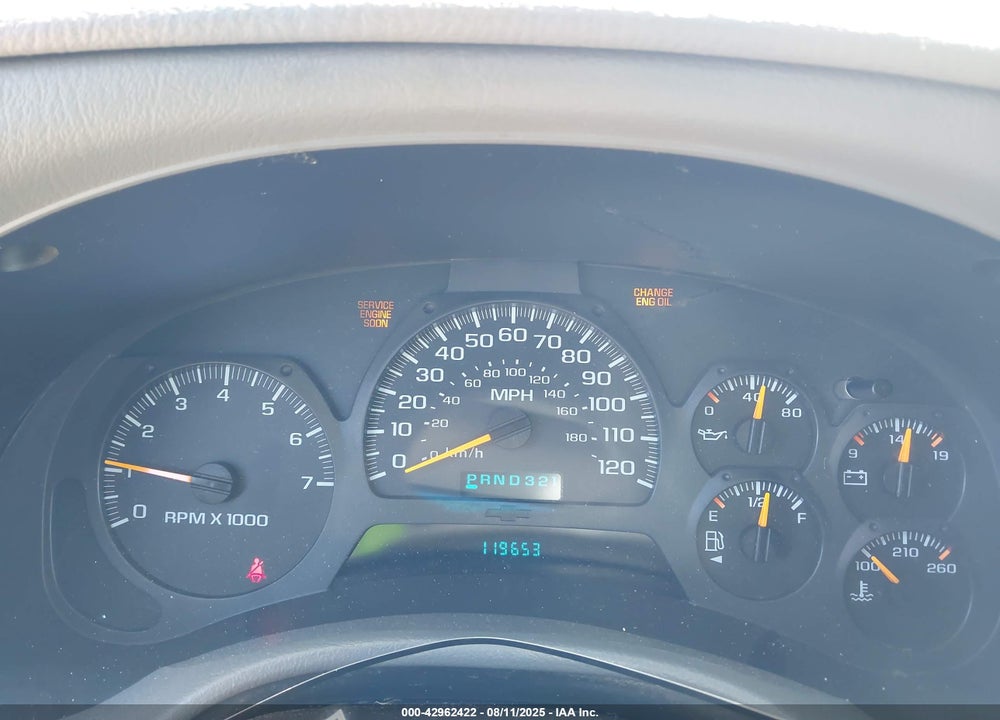 2002 CHEVROLET TRAILBLAZER LS VIN: 1GNDT13S422519305