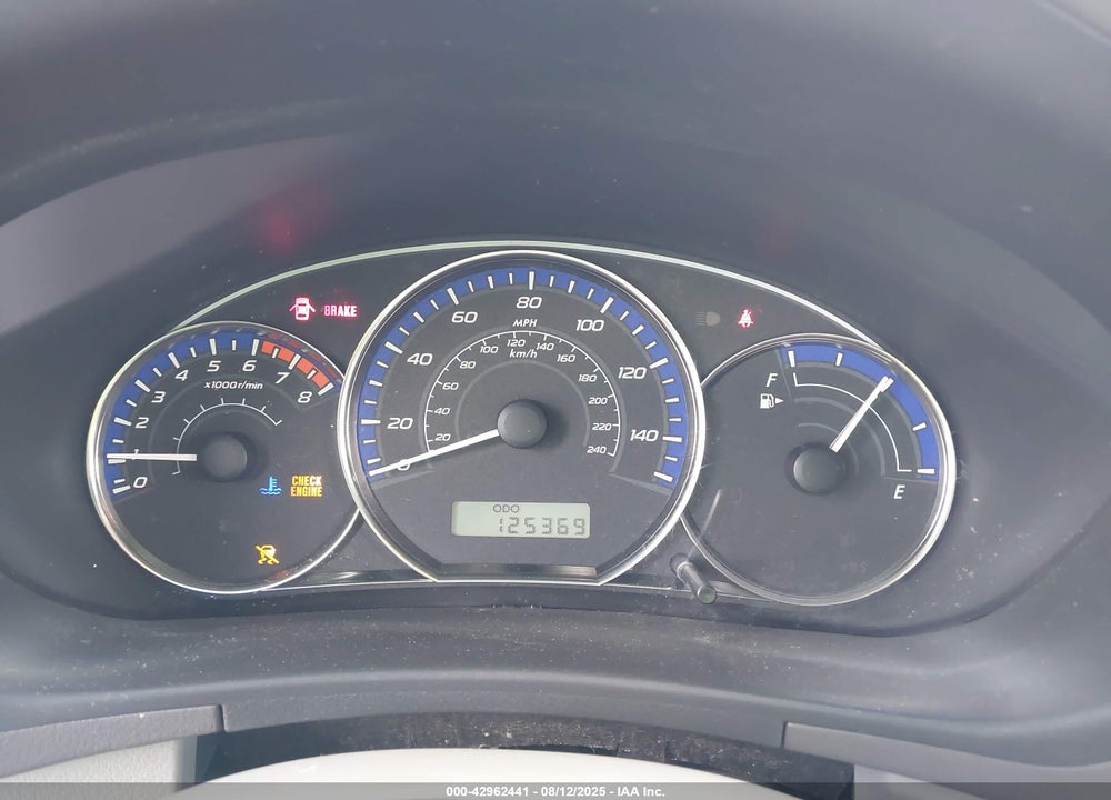 2010 SUBARU FORESTER VIN: JF2SH6CC7AG774783