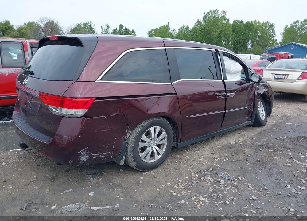 2014 HONDA ODYSSEY EX-L VIN: 5FNRL5H64EB127055