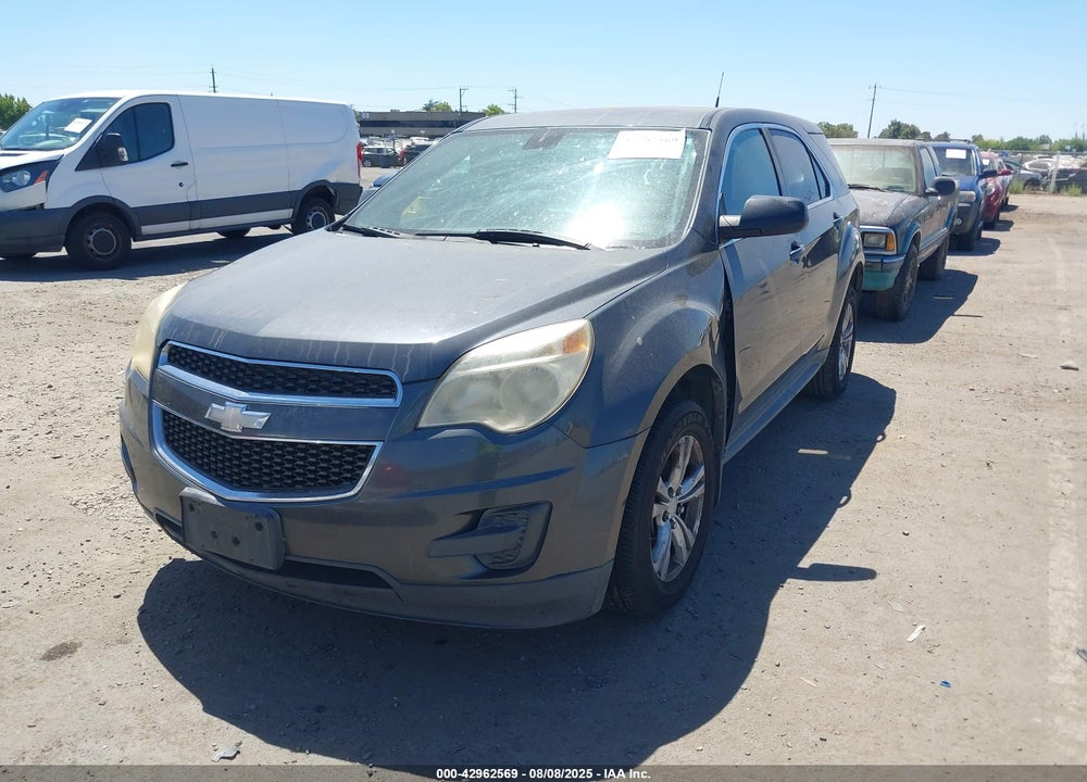 2011 CHEVROLET EQUINOX LS VIN: 2CNALBEC7B6265756