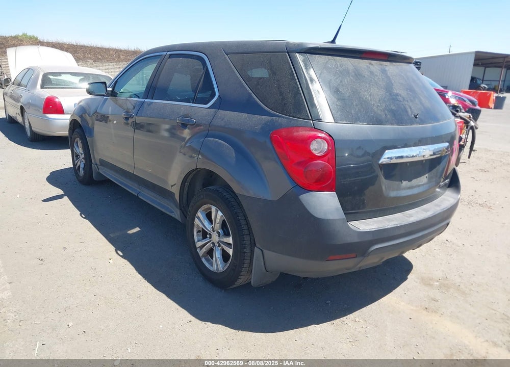 2011 CHEVROLET EQUINOX LS VIN: 2CNALBEC7B6265756