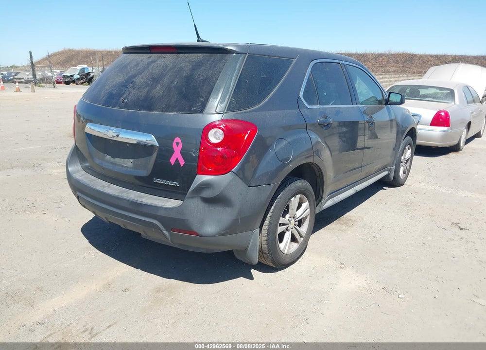 2011 CHEVROLET EQUINOX LS VIN: 2CNALBEC7B6265756