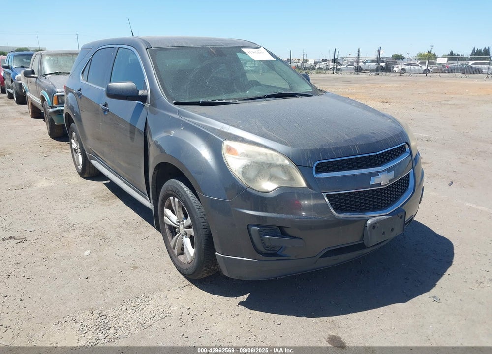 2011 CHEVROLET EQUINOX LS VIN: 2CNALBEC7B6265756