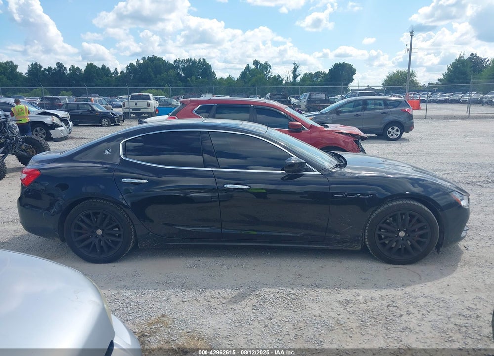 2017 MASERATI GHIBLI S Q4 VIN: ZAM57RTL5H1218772