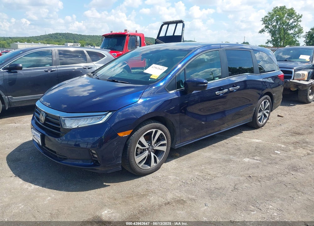 2021 HONDA ODYSSEY VIN: 5FNRL6H83MB028734