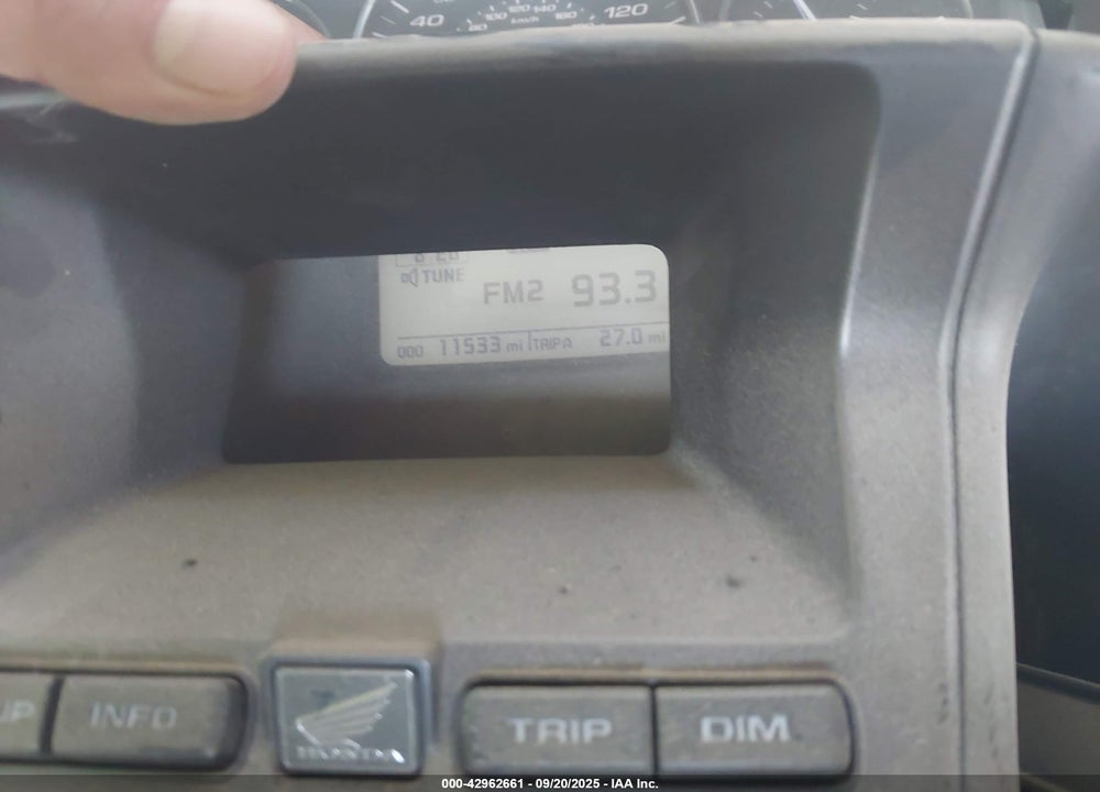 2012 HONDA GL1800 VIN: JH2SC68G9CK000423