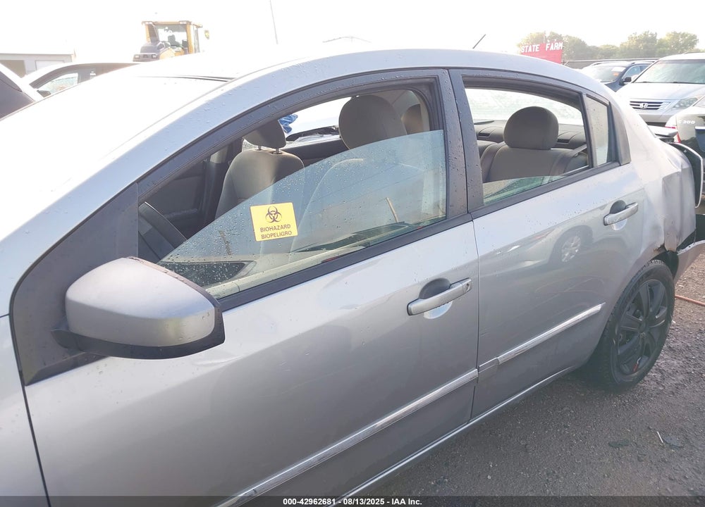 2011 NISSAN SENTRA VIN: 3N1AB6AP3BL668252