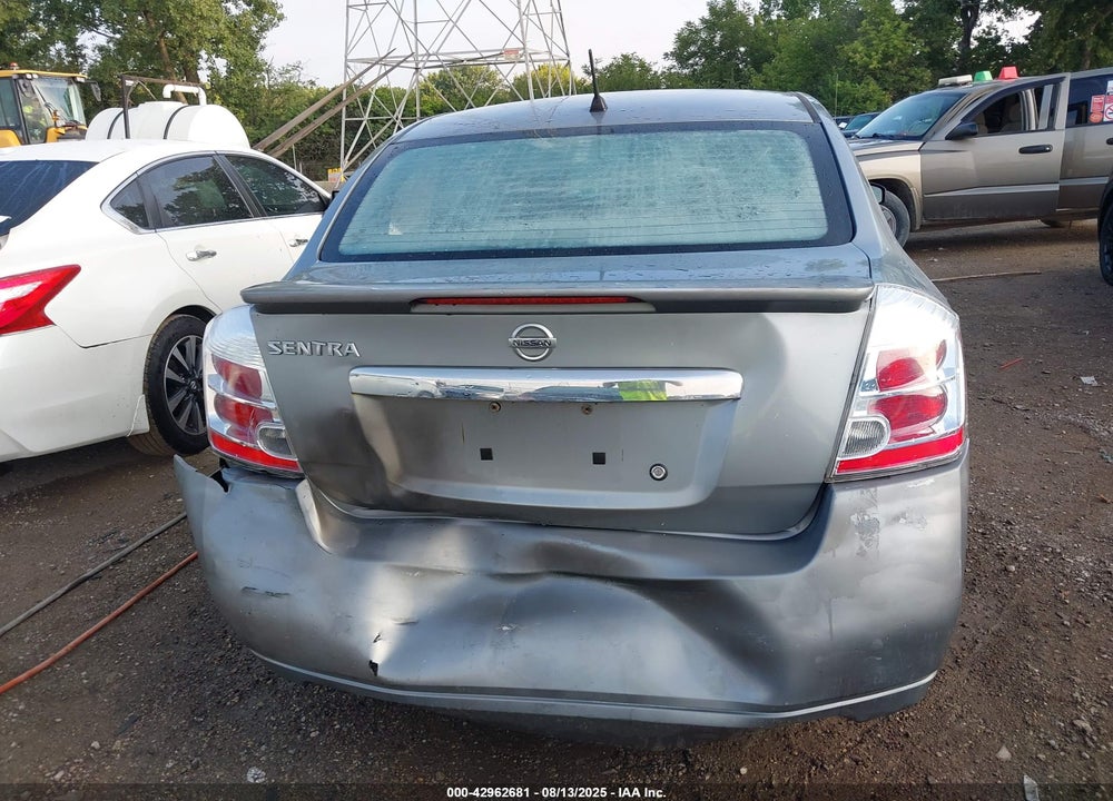 2011 NISSAN SENTRA VIN: 3N1AB6AP3BL668252