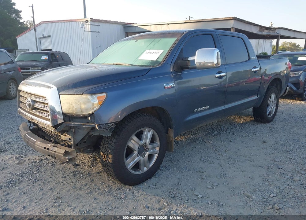 2008 TOYOTA TUNDRA LIMITED 5.7L V8 VIN: 5TBDV58178S496011