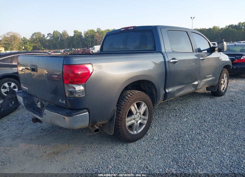 2008 TOYOTA TUNDRA LIMITED 5.7L V8 VIN: 5TBDV58178S496011