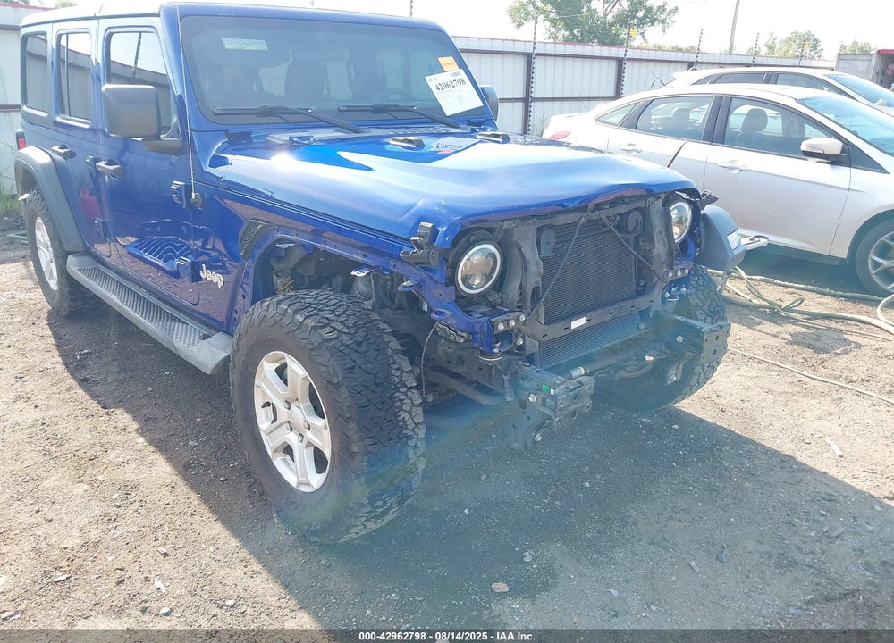 2019 JEEP WRANGLER UNLIMITED VIN: 1C4HJXDGXKW538947
