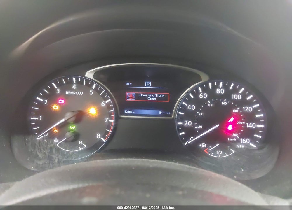 2017 NISSAN ALTIMA 2.5 SR VIN: 1N4AL3AP5HC480710