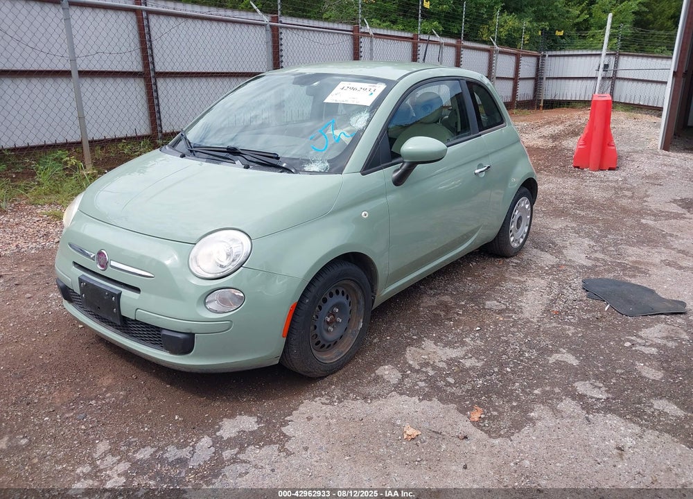 2012 FIAT 500 VIN: 3C3CFFAR4CT382184