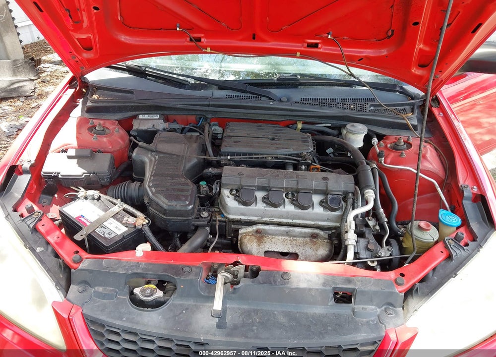 2004 HONDA CIVIC LX VIN: 1HGEM22514L052516