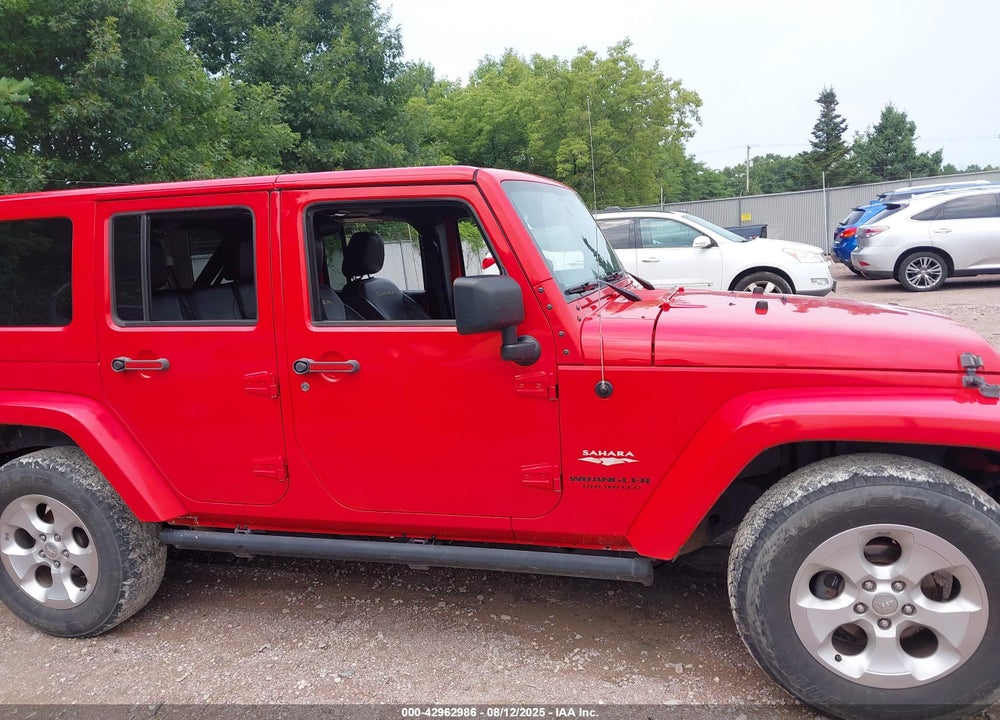 2015 JEEP WRANGLER UNLIMITED SAHARA VIN: 1C4BJWEG3FL508890