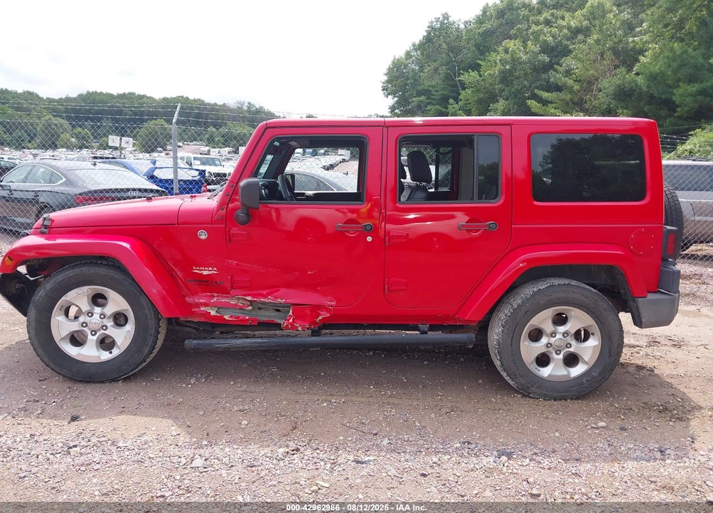 2015 JEEP WRANGLER UNLIMITED SAHARA VIN: 1C4BJWEG3FL508890