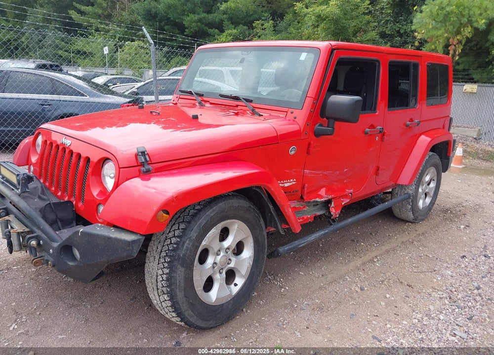 2015 JEEP WRANGLER UNLIMITED SAHARA VIN: 1C4BJWEG3FL508890