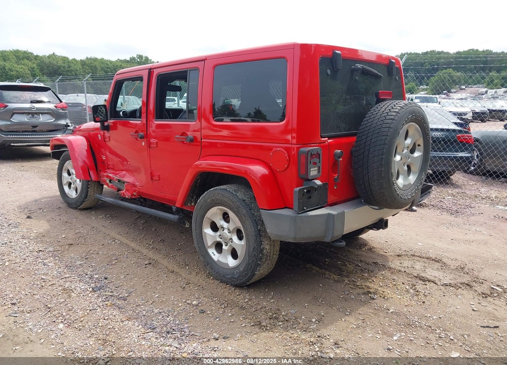 2015 JEEP WRANGLER UNLIMITED SAHARA VIN: 1C4BJWEG3FL508890