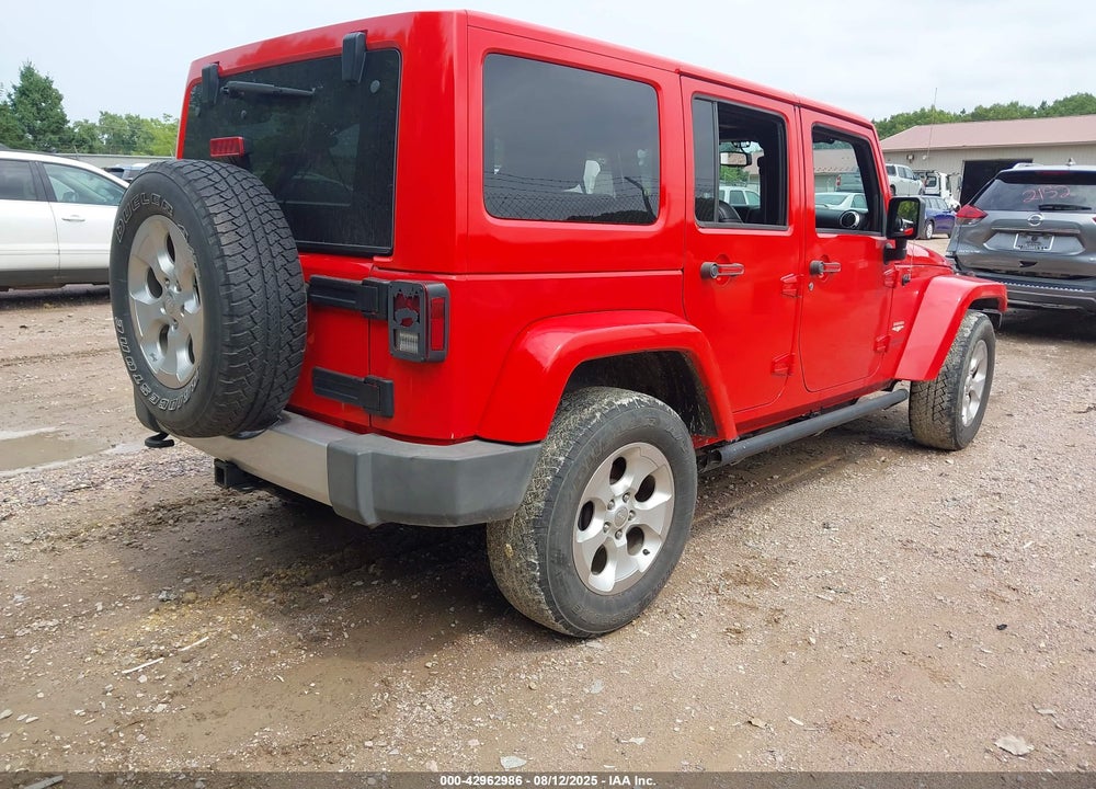 2015 JEEP WRANGLER UNLIMITED SAHARA VIN: 1C4BJWEG3FL508890