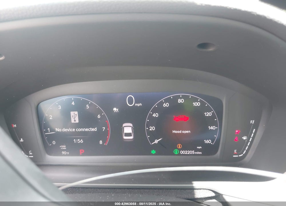 2025 HONDA ACCORD VIN: 1HGCY1F41SA028216