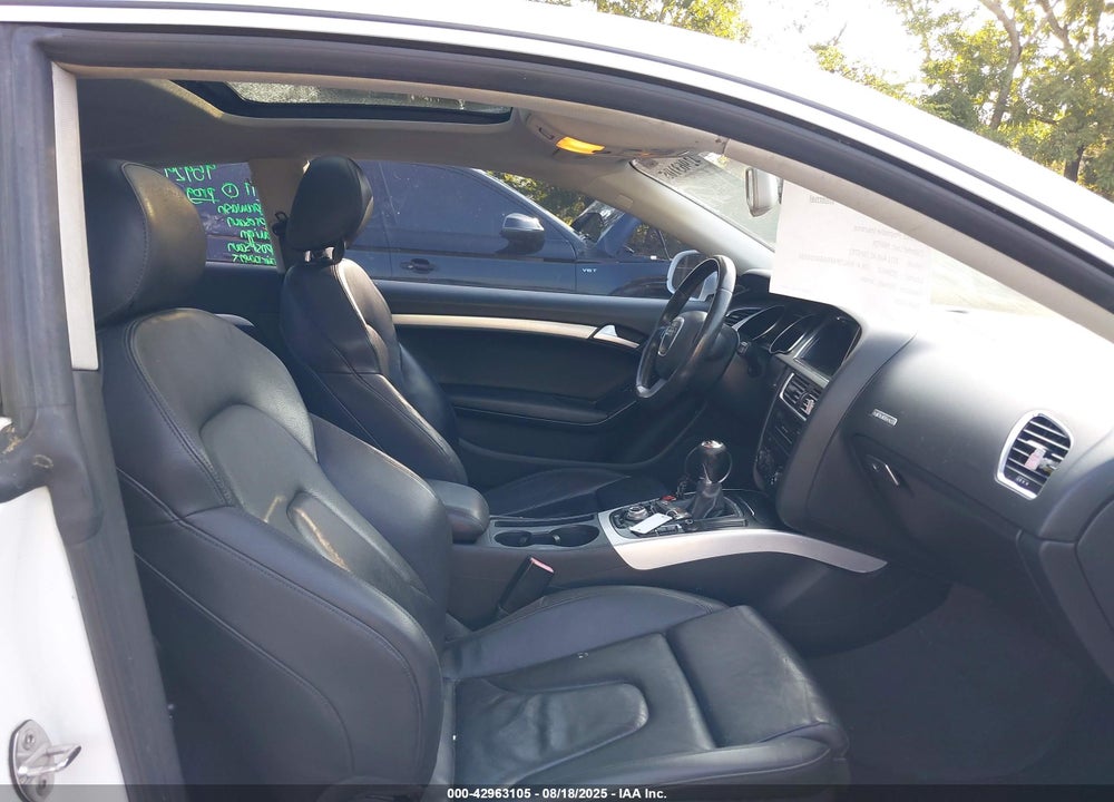 2011 AUDI A5 2.0T PREMIUM VIN: WAU3FAFR6BA016981