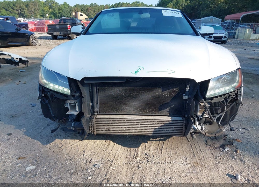 2011 AUDI A5 2.0T PREMIUM VIN: WAU3FAFR6BA016981