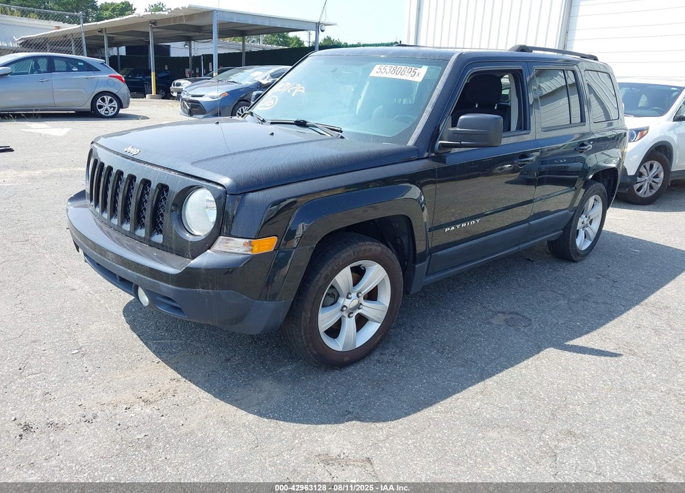2016 JEEP PATRIOT VIN: 1C4NJPFA5GD640476