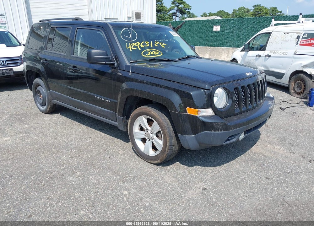 2016 JEEP PATRIOT VIN: 1C4NJPFA5GD640476