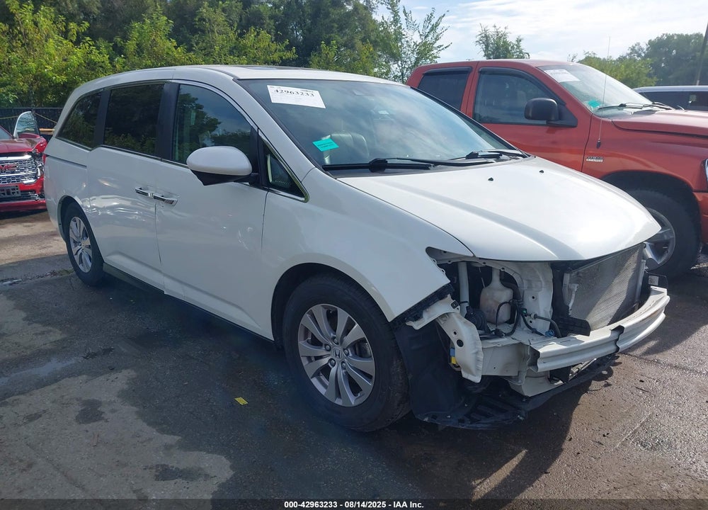 2016 HONDA ODYSSEY EX-L VIN: 5FNRL5H67GB113301