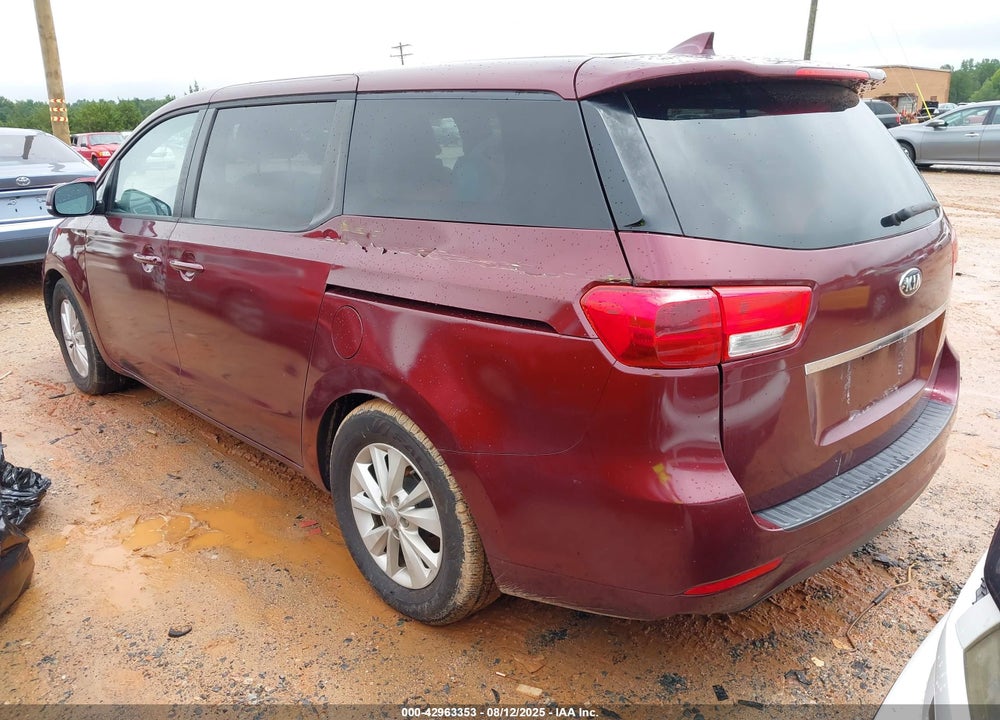 2017 KIA SEDONA LX VIN: KNDMB5C12H6226076