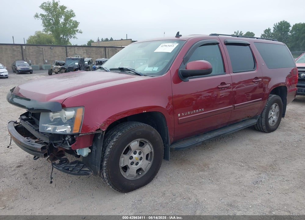 2008 CHEVROLET SUBURBAN 1500 LT VIN: 3GNFK163X8G105137