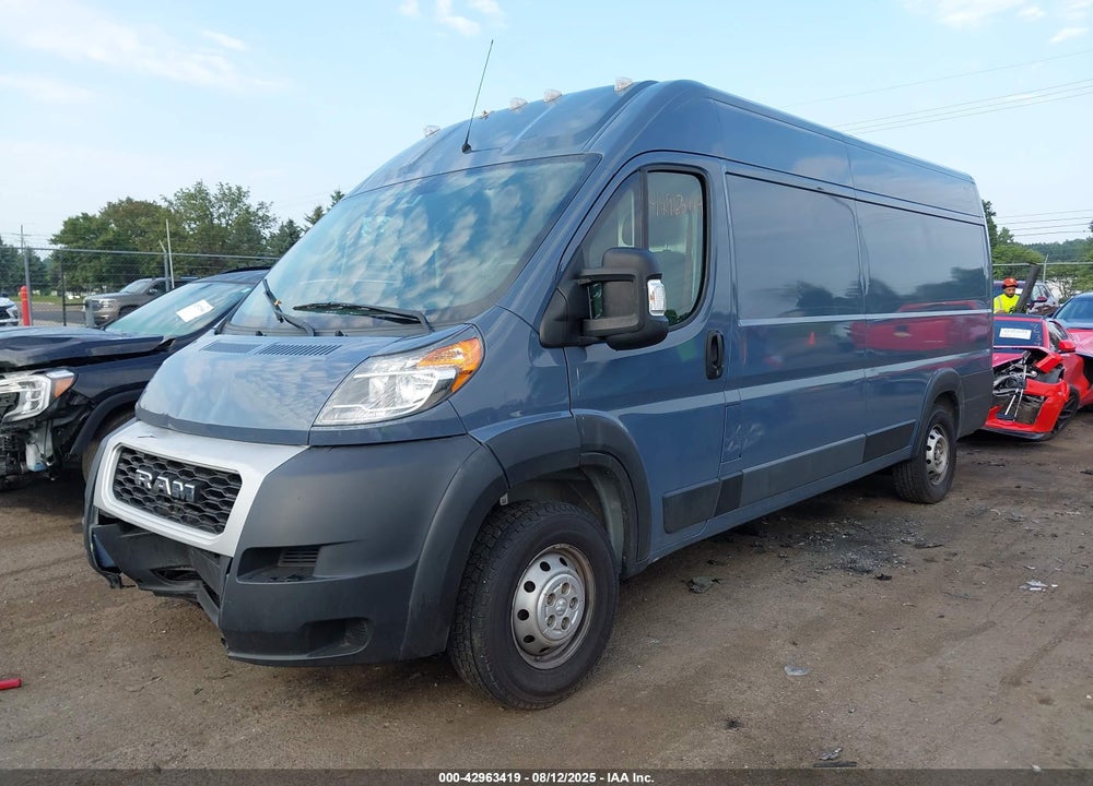 2020 RAM PROMASTER 3500 CARGO VAN HIGH ROOF 159 WB EXT VIN: 3C6URVJG9LE143919
