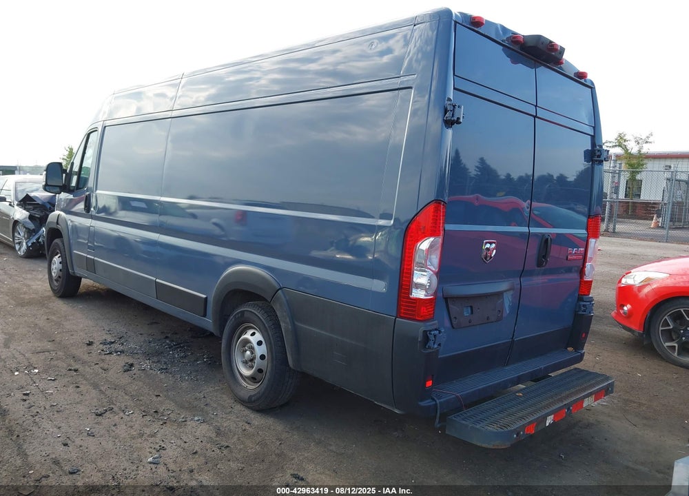 2020 RAM PROMASTER 3500 CARGO VAN HIGH ROOF 159 WB EXT VIN: 3C6URVJG9LE143919