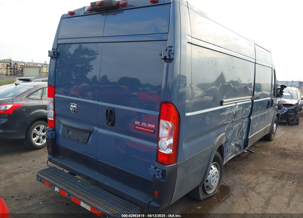2020 RAM PROMASTER 3500 CARGO VAN HIGH ROOF 159 WB EXT VIN: 3C6URVJG9LE143919