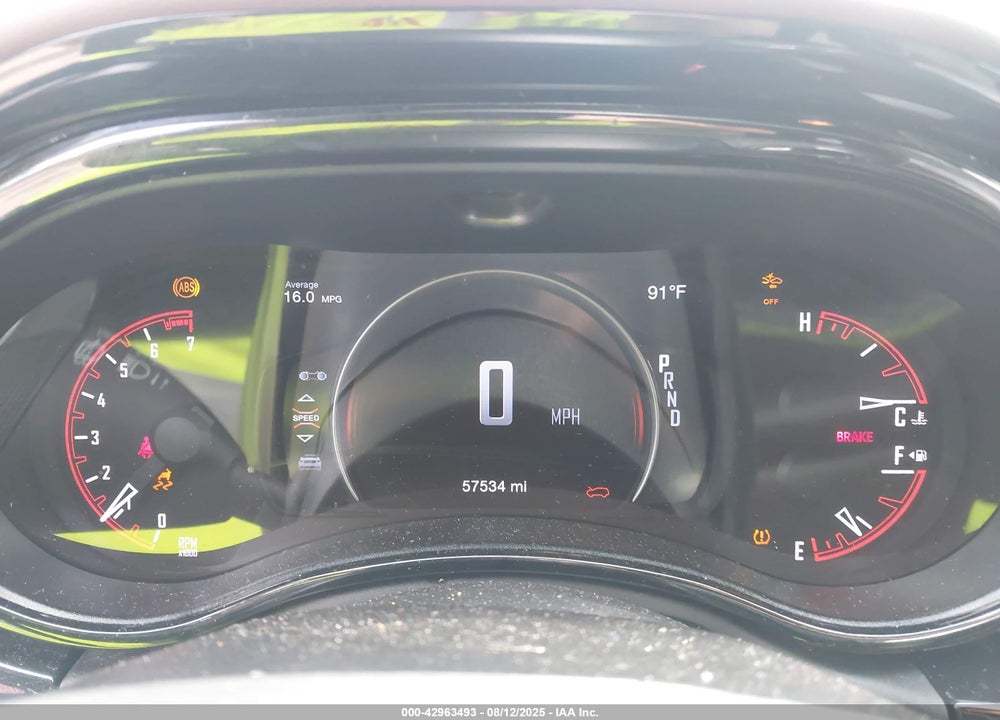 2022 DODGE DURANGO VIN: 1C4RDHEGXNC217660